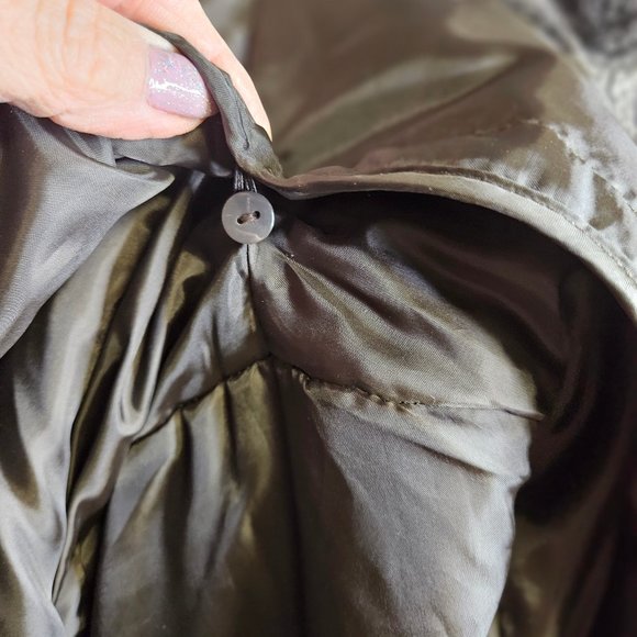 Men's Winter Leather Jacket With Detachable Under Vest And Collar Size XL Tag On - Picture 12 of 16